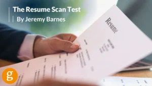 The Resume Scan Test