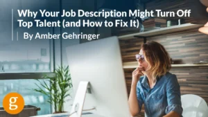 How to Fix Job Description
