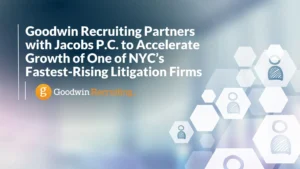 Goodwin Recruiting Partners with Jacobs P.C. (1)